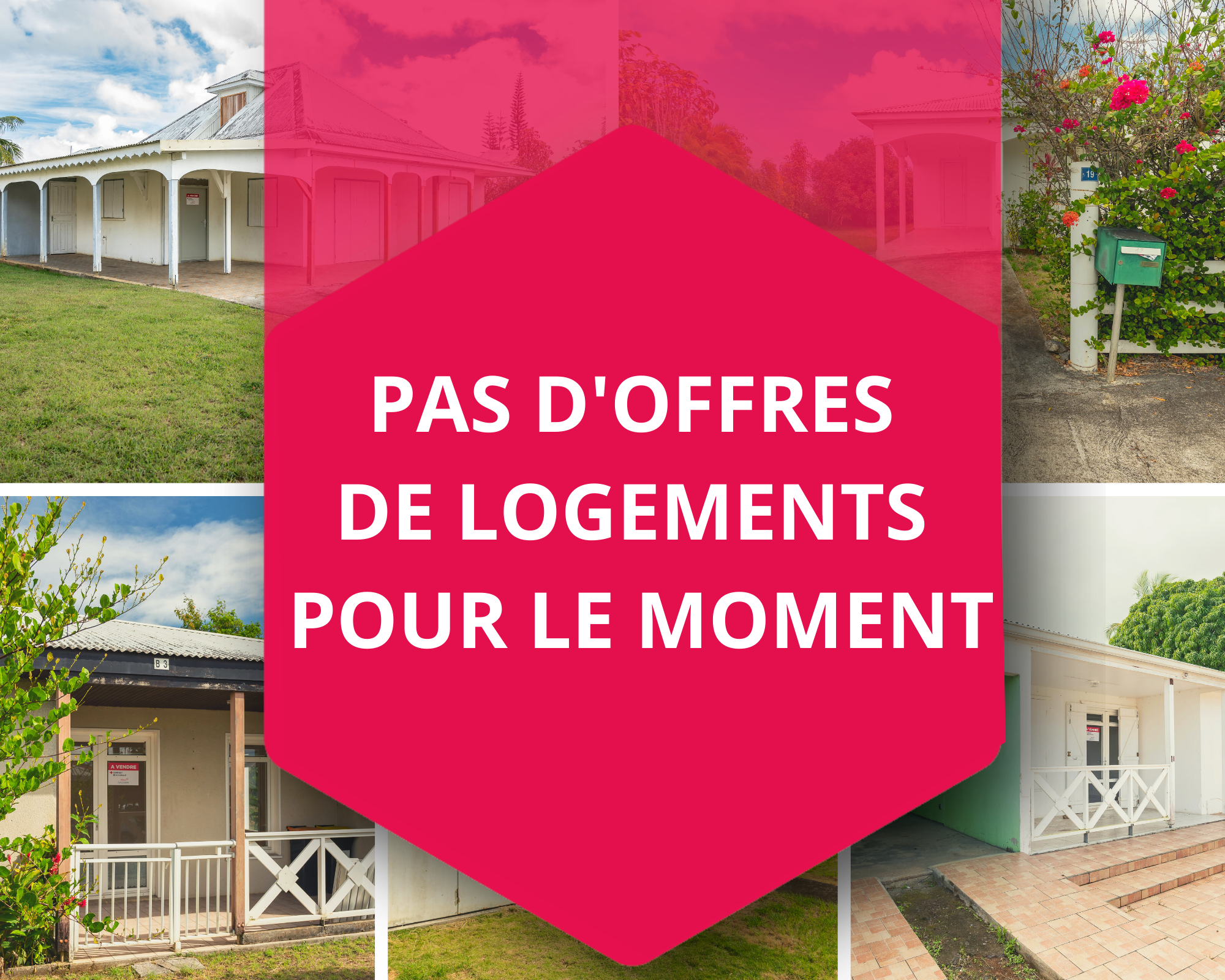 PAS DOFFRES DE LOGEMENTS EN COURS